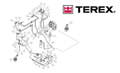 terex pt30 skid steer|terex posi track parts diagram.